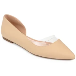 Journee Collection Womens Mikki Ballet Pointed Toe Slip On Flats -Journee Collection GUEST a2f7d9da b7e2 496e bfff 9289efc9399c