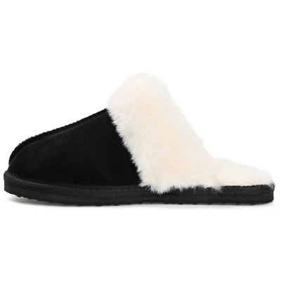 Journee Collection Womens Delanee Tru Comfort Foam Slip On Mules Round Toe Slippers 3 Journee Collection Womens Delanee Tru Comfort Foam Slip On Mules Round Toe Slippers