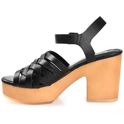 Journee Collection Womens Addisyn Tru Comfort Foam Woven Detail Clog Sandals 3 Journee Collection Womens Addisyn Tru Comfort Foam Woven Detail Clog Sandals