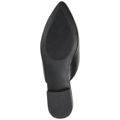 Journee Collection Womens Mallorie Slip On Pointed Toe Mules Flats 6 Journee Collection Womens Mallorie Slip On Pointed Toe Mules Flats - Image 4