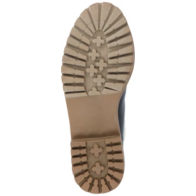 Journee Collection Womens Fynn Almond Toe Block Heel Ankle Booties 6 Journee Collection Womens Fynn Almond Toe Block Heel Ankle Booties - Image 4