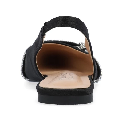 Journee Collection Womens Rebbel Sling Back Pointed Toe Flats 4 Journee Collection Womens Rebbel Sling Back Pointed Toe Flats - Image 2