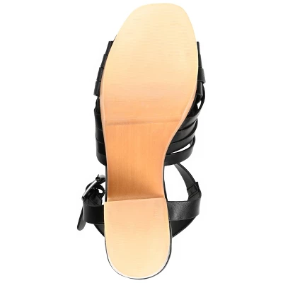 Journee Collection Womens Addisyn Tru Comfort Foam Woven Detail Clog Sandals 6 Journee Collection Womens Addisyn Tru Comfort Foam Woven Detail Clog Sandals - Image 4