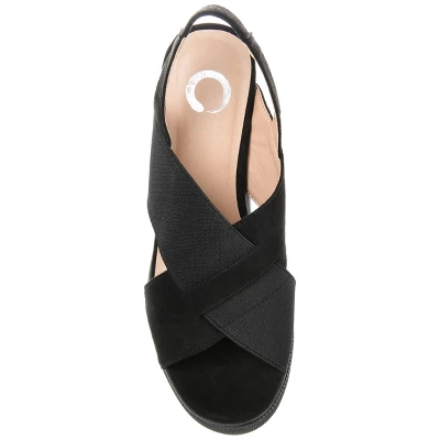 Journee Collection Womens Ronnie Wedge Heel Slip On Sandals 5 Journee Collection Womens Ronnie Wedge Heel Slip On Sandals - Image 3