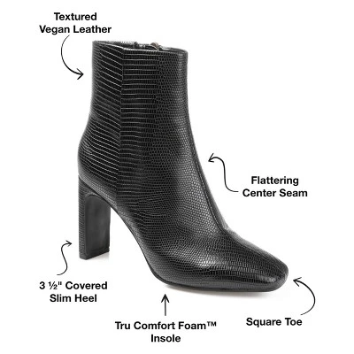 Journee Collection Womens Sarla Tru Comfort Foam Inside Zip Block Heel Booties 9 Journee Collection Womens Sarla Tru Comfort Foam Inside Zip Block Heel Booties - Image 7
