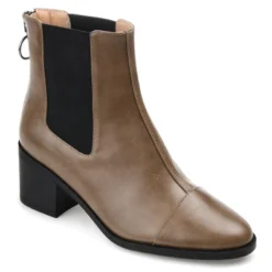 Journee Collection Womens Nigella Tru Comfort Foam Back Heel Zip Stacked Heel Booties 25 Journee Collection Womens Nigella Tru Comfort Foam Back Heel Zip Stacked Heel Booties -Journee Collection GUEST a8f631ba 51da 4e28 b17f 41e261490f4a