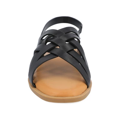 Journee Collection Womens Merrin Tru Comfort Foam Sling Back Flat Sandal 7 Journee Collection Womens Merrin Tru Comfort Foam Sling Back Flat Sandal - Image 5