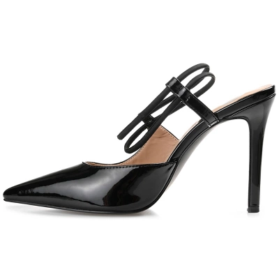 Journee Collection Womens Gracelle Pull On High Stiletto Pointed Toe Pumps 3 Journee Collection Womens Gracelle Pull On High Stiletto Pointed Toe Pumps