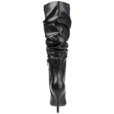 Journee Collection Womens Sarie Tru Comfort Foam Stiletto Knee High Boots 4 Journee Collection Womens Sarie Tru Comfort Foam Stiletto Knee High Boots - Image 2