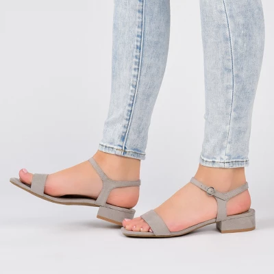 Journee Collection Womens Beyla Open Square Toe Low Block Heel Sandals 10 Journee Collection Womens Beyla Open Square Toe Low Block Heel Sandals - Image 8