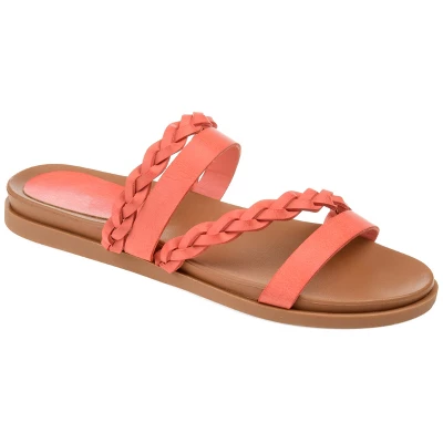 Journee Collection Womens Colette Slide Flat Sandals 14 Journee Collection Womens Colette Slide Flat Sandals - Image 12