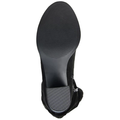 Journee Collection Womens Aneil Wide Calf Stacked Heel Knee High Boots 6 Journee Collection Womens Aneil Wide Calf Stacked Heel Knee High Boots - Image 4