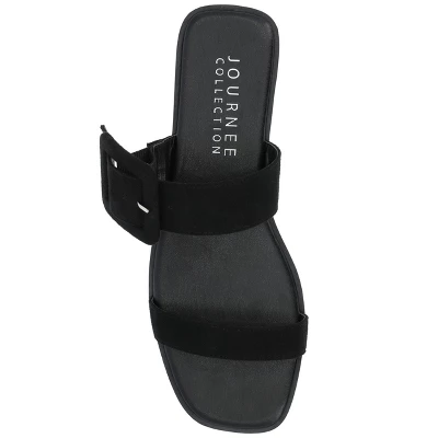 Journee Collection Womens Kerris Tru Comfort Foam Multi Strap Slip On Sandals 5 Journee Collection Womens Kerris Tru Comfort Foam Multi Strap Slip On Sandals - Image 3