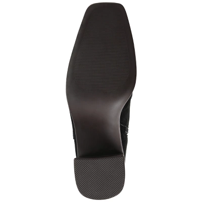 Journee Collection Womens Sloann Tru Comfort Foam Inside Zip Stacked Heel Booties 6 Journee Collection Womens Sloann Tru Comfort Foam Inside Zip Stacked Heel Booties - Image 4