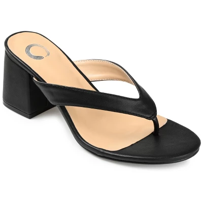 Journee Collection Womens Alika Slip On Block Heel Sandals 11 Journee Collection Womens Alika Slip On Block Heel Sandals - Image 9
