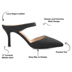 Journee Collection Womens Maevali Mules Mid Stiletto Pointed Toe Pumps 25 Journee Collection Womens Maevali Mules Mid Stiletto Pointed Toe Pumps -Journee Collection GUEST ae3c02ca c849 4027 b6ed abab1e8a3990