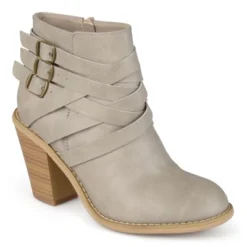 Journee Collection Womens Strap Inside Zip Stacked Heel Booties 30 Journee Collection Womens Strap Inside Zip Stacked Heel Booties -Journee Collection GUEST afe00328 c328 4fc7 a020 726216d7c1cf