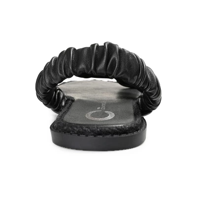 Journee Collection Womens Kiandra Espadrille Flat Sandals 4 Journee Collection Womens Kiandra Espadrille Flat Sandals - Image 2