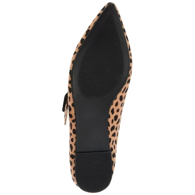 Journee Collection Womens Karissa Buckle Pointed Toe Mary Jane Flats 6 Journee Collection Womens Karissa Buckle Pointed Toe Mary Jane Flats - Image 4