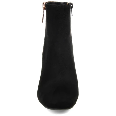 Journee Collection Womens Sarah Inside Zip Block Heel Booties 7 Journee Collection Womens Sarah Inside Zip Block Heel Booties - Image 5
