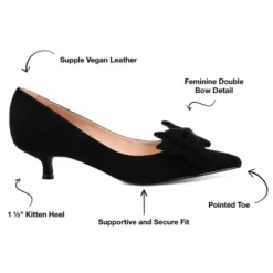 Journee Collection Womens Orana Pointed Toe Kitten Heel Pumps 21 Journee Collection Womens Orana Pointed Toe Kitten Heel Pumps -Journee Collection GUEST b21c37cf f570 4f46 9839 cc0d8aff87b0