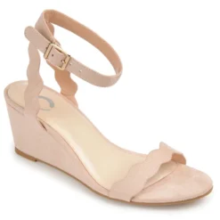 Journee Collection Womens Loucia Buckle Ankle Strap Wedge Sandals 23 Journee Collection Womens Loucia Buckle Ankle Strap Wedge Sandals -Journee Collection GUEST b3507356 2d35 4b44 a639 472525dc5461
