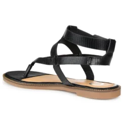 Journee Collection Womens Tangie Tru Comfort Foam Multi Strap Flat Sandals -Journee Collection GUEST b36672e7 225c 475b 808f 1a720dcbc6a8