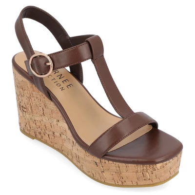 Journee Collection Womens Matildaa Tru Comfort Foam Buckle Platform Wedge Sandals 14 Journee Collection Womens Matildaa Tru Comfort Foam Buckle Platform Wedge Sandals - Image 12