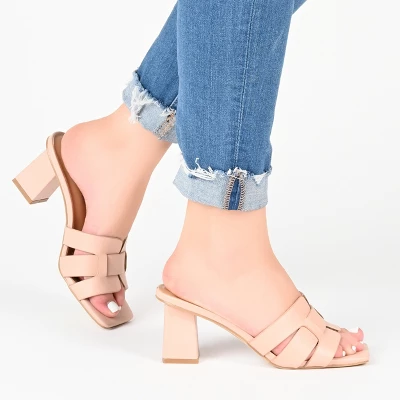 Journee Collection Womens Renatta Tru Comfort Foam Open Square Toe Block Heel Sandals 10 Journee Collection Womens Renatta Tru Comfort Foam Open Square Toe Block Heel Sandals - Image 8