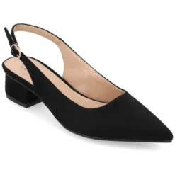 Journee Collection Womens Sylvia Sling Back Covered Block Heel Pumps 23 Journee Collection Womens Sylvia Sling Back Covered Block Heel Pumps -Journee Collection GUEST b554371e 12c9 488f 925a f22d202ce6a9