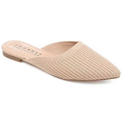 Journee Collection Womens Aniee Slip On Almond Toe Mule Flats 11 Journee Collection Womens Aniee Slip On Almond Toe Mule Flats - Image 9