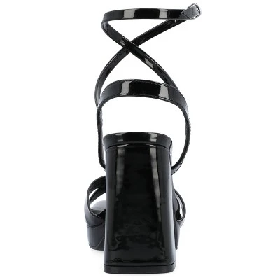 Journee Collection Womens Zorana Tru Comfort Foam Mid Heel Platform Sandals 4 Journee Collection Womens Zorana Tru Comfort Foam Mid Heel Platform Sandals - Image 2