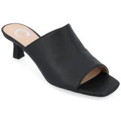 Journee Collection Womens Mercerr Slip On Open Toe Kitten Heel Pump -Journee Collection GUEST b718d1d4 c35d 4372 af16 47c712a43525