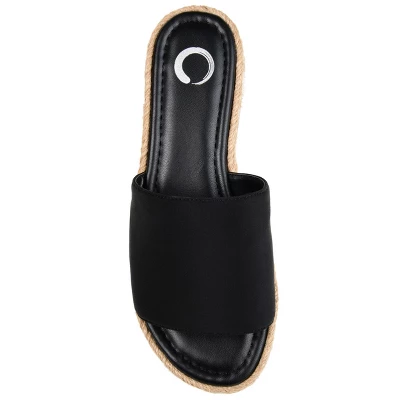 Journee Collection Womens Rosey Tru Comfort Foam Wedge Heel Espadrille Sandals 5 Journee Collection Womens Rosey Tru Comfort Foam Wedge Heel Espadrille Sandals - Image 3