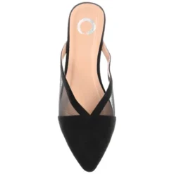Journee Collection Womens Reeo Slip On Pointed Toe Mules Flats -Journee Collection GUEST b8092450 9207 4f17 b6bf 777ef7e6f4d4