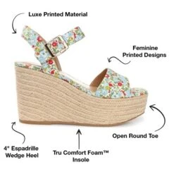 Journee Collection Womens Pearrl Tru Comfort Foam Wedge Heel Espadrille Sandals 20 Journee Collection Womens Pearrl Tru Comfort Foam Wedge Heel Espadrille Sandals -Journee Collection GUEST b85f9485 abc3 44c6 b2c1 142ddf92cc7f