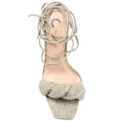 Journee Collection Womens Edelie Tru Comfort Foam Open Toe High Stiletto Pumps Taupe 7 -Journee Collection GUEST b8f4380d c7b0 4b79 9de3 4f301d2c4c96