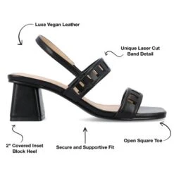 Journee Collection Womens Ismay Laser Cut Sling Back Block Heel Sandals 21 Journee Collection Womens Ismay Laser Cut Sling Back Block Heel Sandals -Journee Collection GUEST b991c843 ce3f 4fc9 baf1 4e4cdb3eb06c