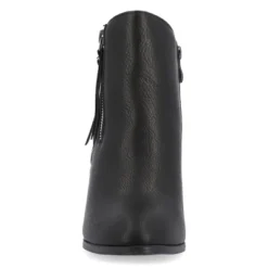 Journee Collection Womens Vally Inside Zip Stacked Heel Booties -Journee Collection GUEST ba4981c8 00b3 45ce 82ca 7e482f460d71