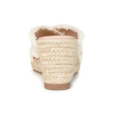 Journee Collection Womens Shanni Tru Comfort Foam Wedge Heel Espadrille Sandals 4 Journee Collection Womens Shanni Tru Comfort Foam Wedge Heel Espadrille Sandals - Image 2