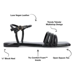 Journee Collection Womens Lyddea Tru Comfort Foam Buckle Multi Strap Sandal 22 Journee Collection Womens Lyddea Tru Comfort Foam Buckle Multi Strap Sandal -Journee Collection GUEST ba8f30b1 41ec 4c4e 8953 f5e6588a45c1