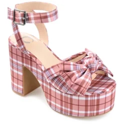 Journee Collection Womens Zenni Tru Comfort Foam Bow Detail Platform Sandals -Journee Collection GUEST bb99c0e2 6c74 42e8 9d54 72803e014311