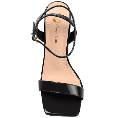 Journee Collection Womens Dorian Tru Comfort Foam Open Toe High Stiletto Pumps 5 Journee Collection Womens Dorian Tru Comfort Foam Open Toe High Stiletto Pumps - Image 3