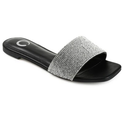 Journee Collection Womens Grayce Tru Comfort Foam Slide Low Block Heel Sandals 11 Journee Collection Womens Grayce Tru Comfort Foam Slide Low Block Heel Sandals - Image 9