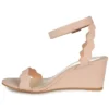 Journee Collection Womens Loucia Buckle Ankle Strap Wedge Sandals 2 Journee Collection Womens Loucia Buckle Ankle Strap Wedge Sandals -Journee Collection GUEST bdba44fc 9ccc 44e8 8ff7 eecfd2b8ab3d