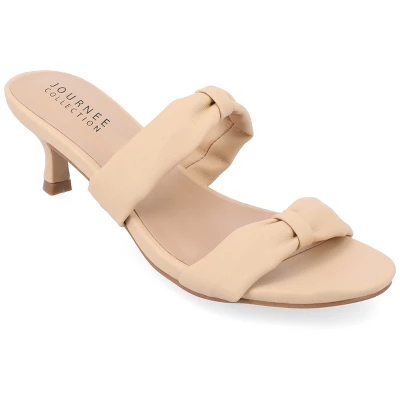 Journee Collection Womens Dyllan Kitten Heel Slip On Open Toe Pumps 12 Journee Collection Womens Dyllan Kitten Heel Slip On Open Toe Pumps - Image 10