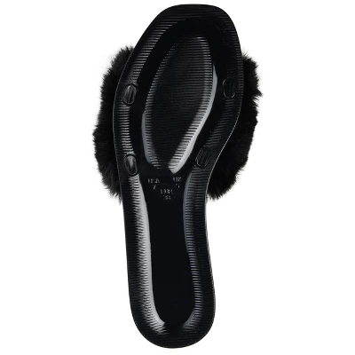 Journee Collection Women's Faux Fur Dusk Slide 6 Journee Collection Women's Faux Fur Dusk Slide - Image 4