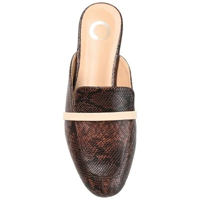 Journee Collection Womens Reneye Slip On Almond Toe Mules Flats 5 Journee Collection Womens Reneye Slip On Almond Toe Mules Flats - Image 3