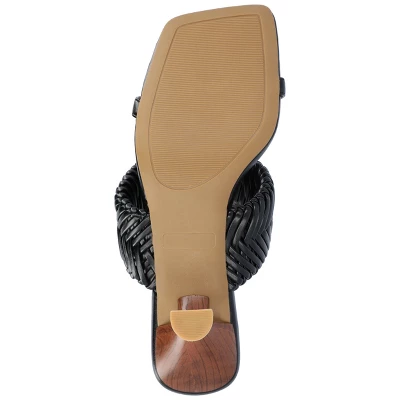 Journee Collection Womens Monyka Tru Comfort Foam Woven Slip On Pump 6 Journee Collection Womens Monyka Tru Comfort Foam Woven Slip On Pump - Image 4