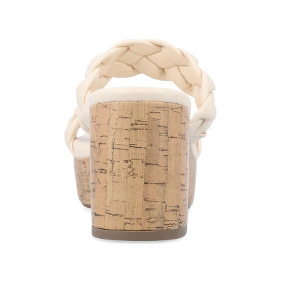 Journee Collection Womens Kyaa Tru Comfort Foam Braided Strap Platform Sandals 4 Journee Collection Womens Kyaa Tru Comfort Foam Braided Strap Platform Sandals - Image 2